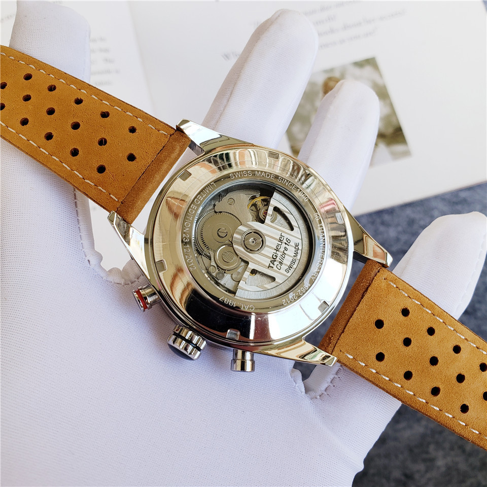 Men's Automatic Mechanical Watch 904L Stainless Steel 44mm-TAG148
