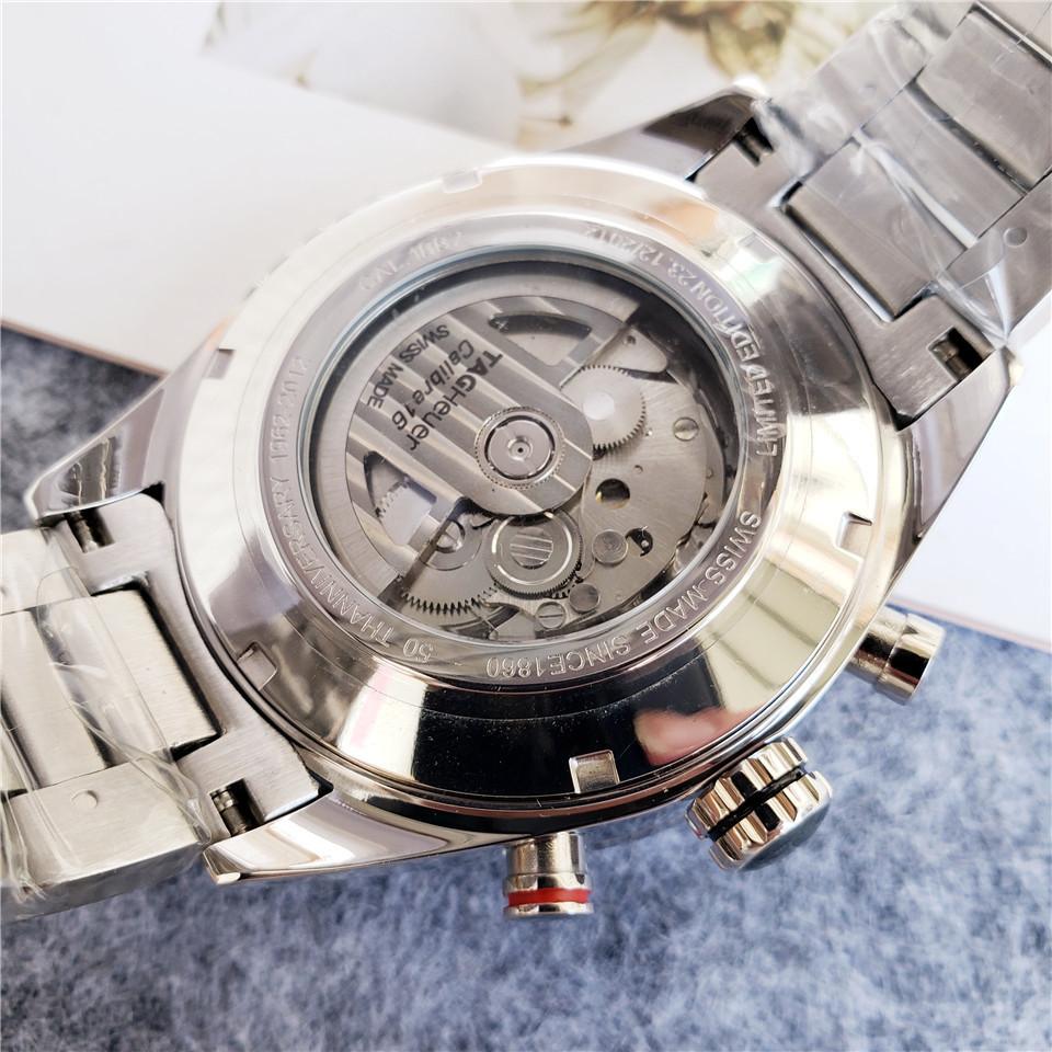 Men's Automatic Mechanical Watch 904L Stainless Steel 44mm-TAG148