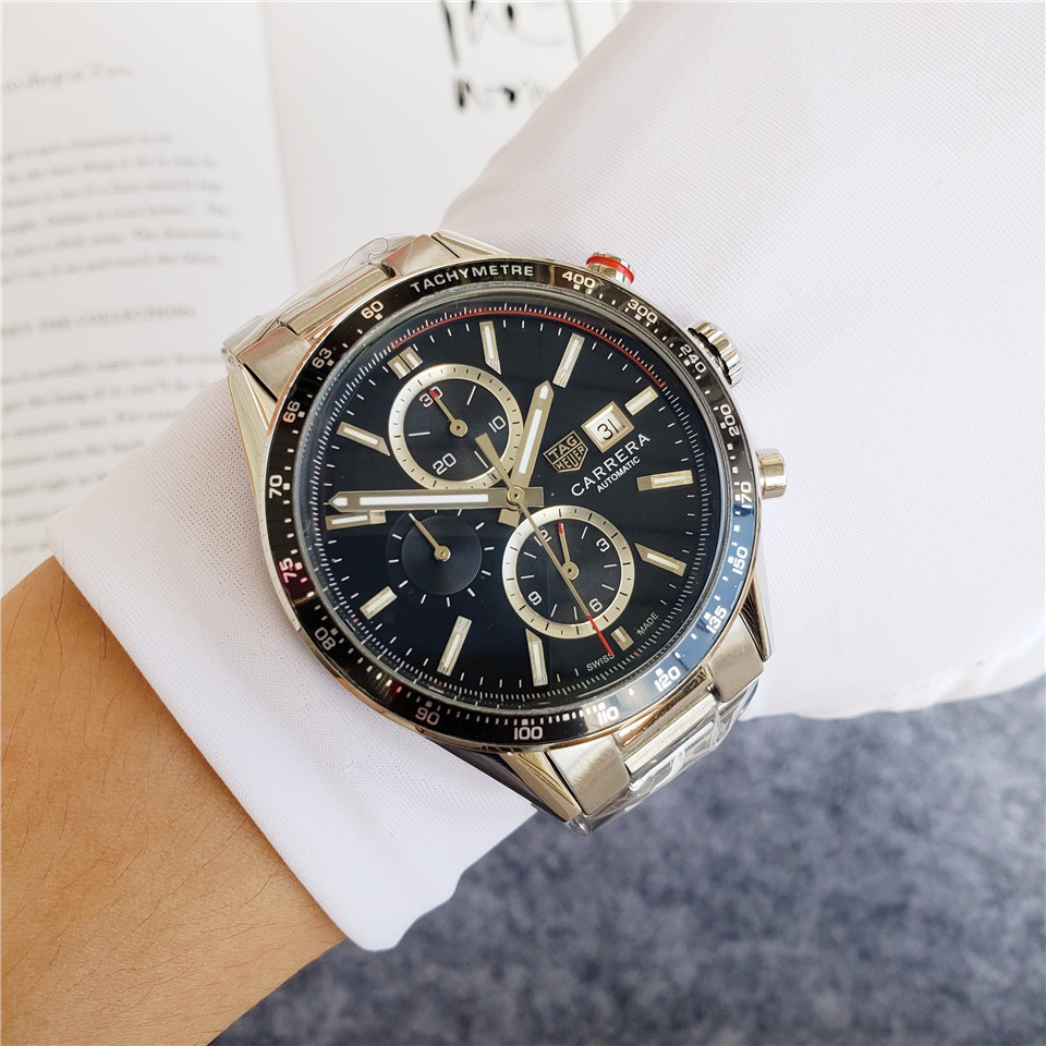 Men's Automatic Mechanical Watch 904L Stainless Steel 44mm-TAG148