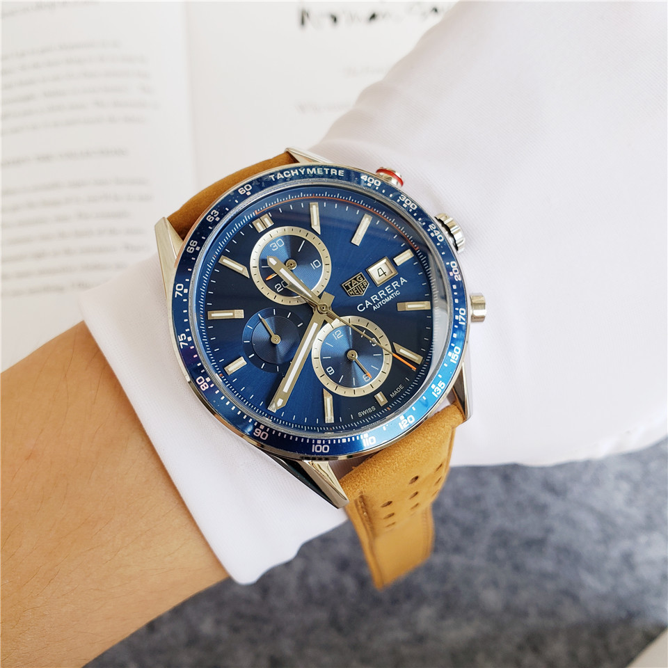 Men's Automatic Mechanical Watch 904L Stainless Steel 44mm-TAG148