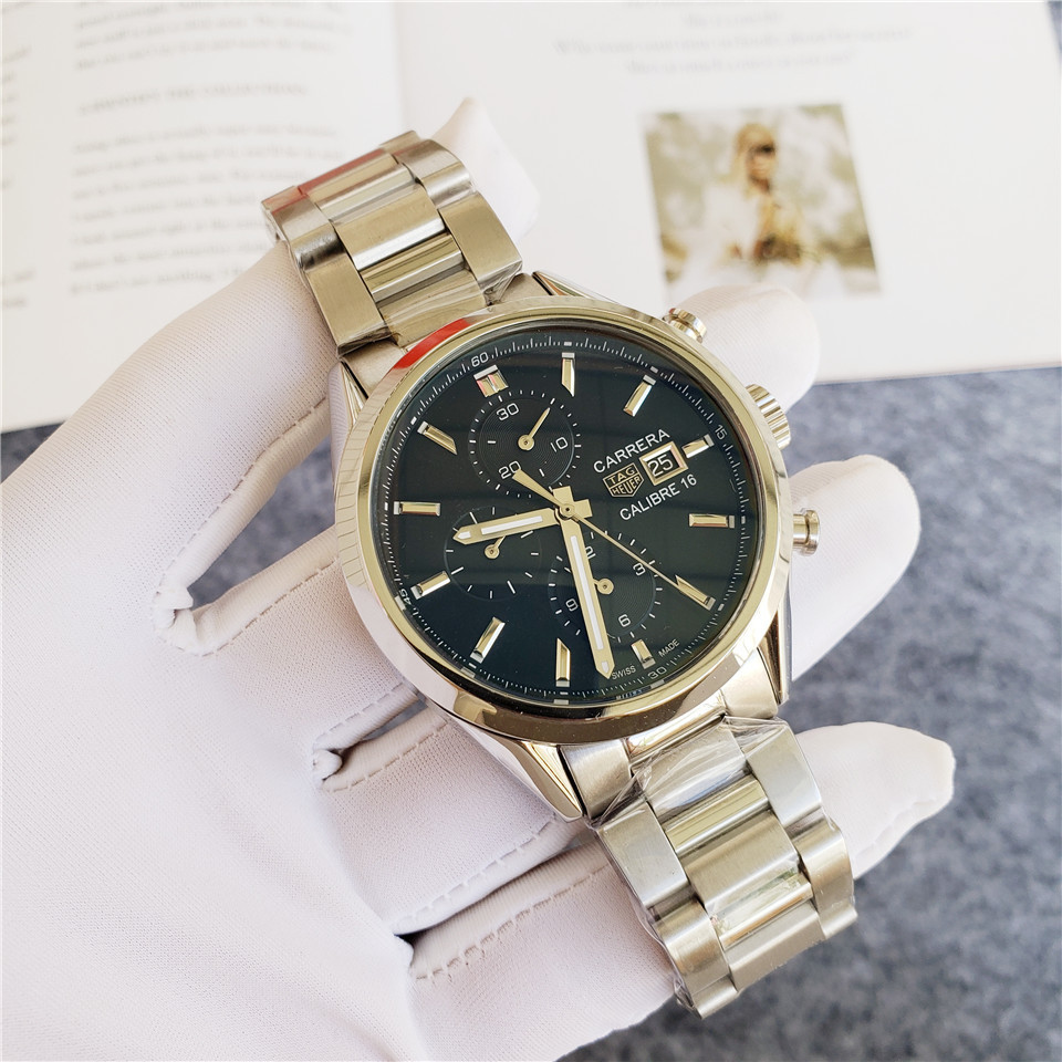 Men's Automatic Mechanical Watch 904L Stainless Steel 44mm-TAG147