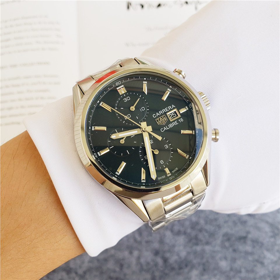 Men's Automatic Mechanical Watch 904L Stainless Steel 44mm-TAG147
