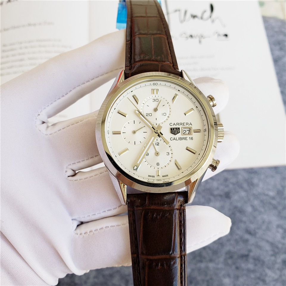 Men's Automatic Mechanical Watch 904L Stainless Steel 44mm-TAG147