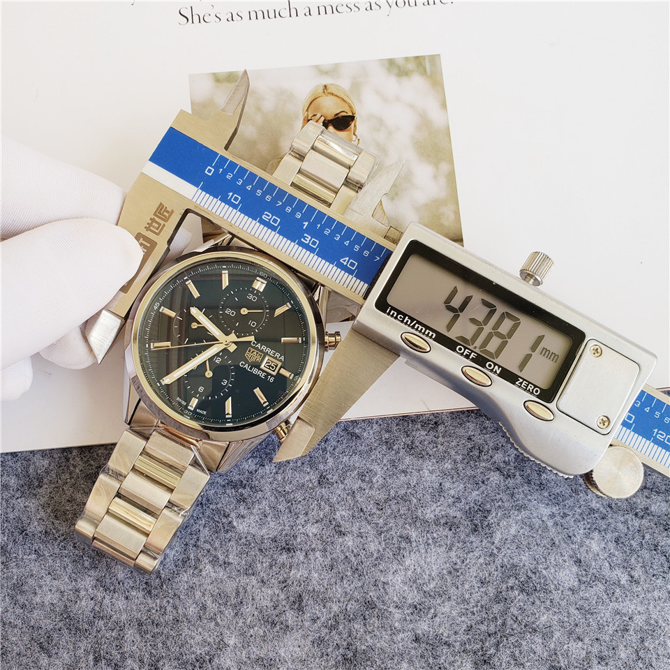 Men's Automatic Mechanical Watch 904L Stainless Steel 44mm-TAG147