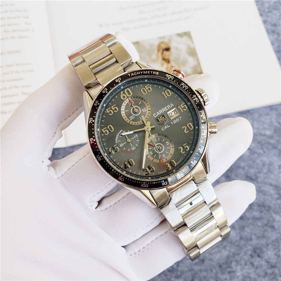 Men's Automatic Mechanical Watch 904L Stainless Steel 44mm-TAG146
