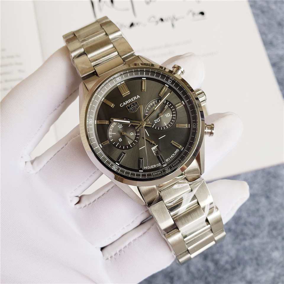 Men's Automatic Mechanical Watch 904L Stainless Steel 42mm-TAG139