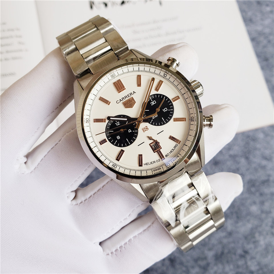 Men's Automatic Mechanical Watch 904L Stainless Steel 42mm-TAG139