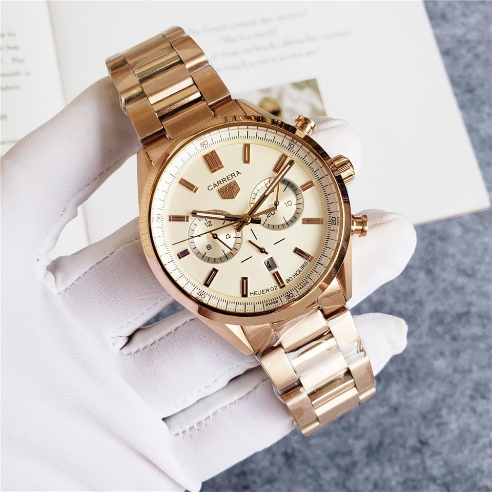 Men's Automatic Mechanical Watch 904L Stainless Steel 42mm-TAG139