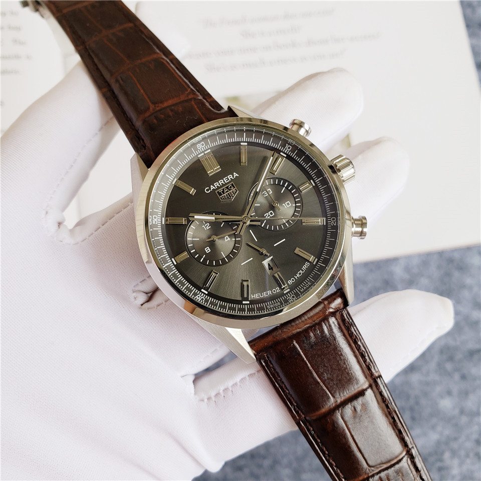 Men's Automatic Mechanical Watch 904L Stainless Steel 42mm-TAG139