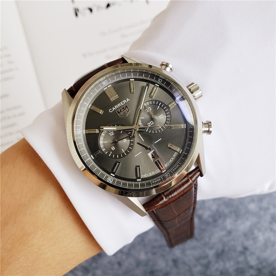 Men's Automatic Mechanical Watch 904L Stainless Steel 42mm-TAG139