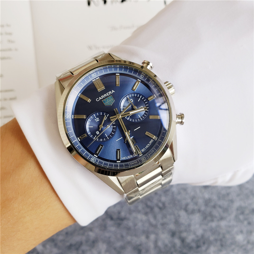 Men's Automatic Mechanical Watch 904L Stainless Steel 42mm-TAG139