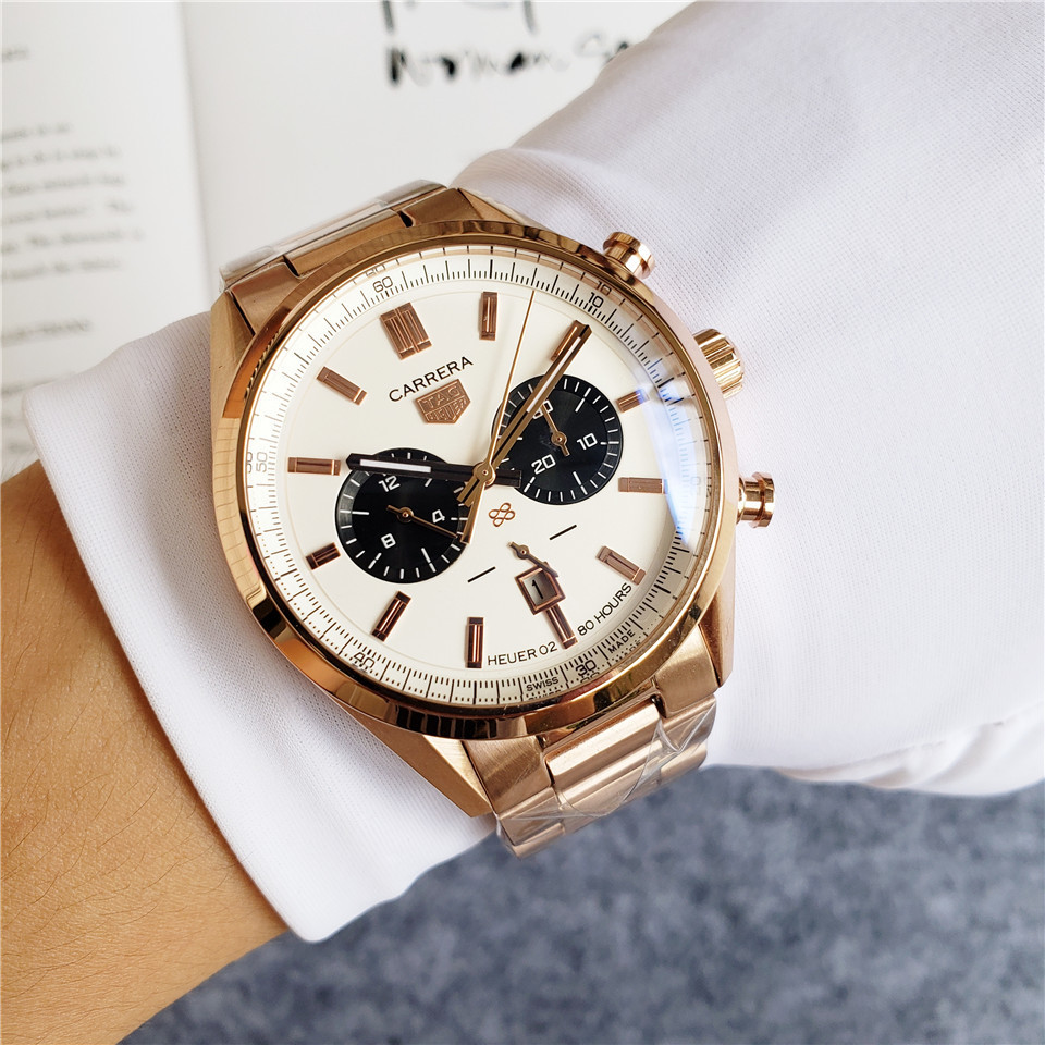 Men's Automatic Mechanical Watch 904L Stainless Steel 42mm-TAG139
