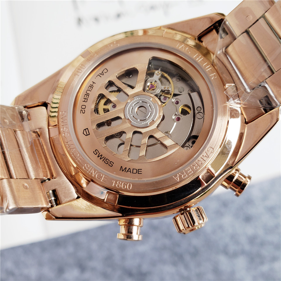Men's Automatic Mechanical Watch 904L Stainless Steel 42mm-TAG139
