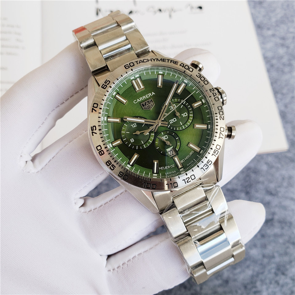 Men's Automatic Mechanical Watch 904L Stainless Steel 43mm-TAG150