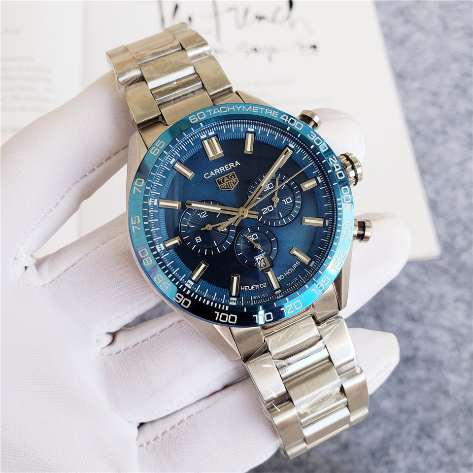 Men's Automatic Mechanical Watch 904L Stainless Steel 43mm-TAG150