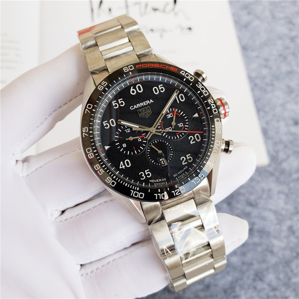 Men's Automatic Mechanical Watch 904L Stainless Steel 43mm-TAG150