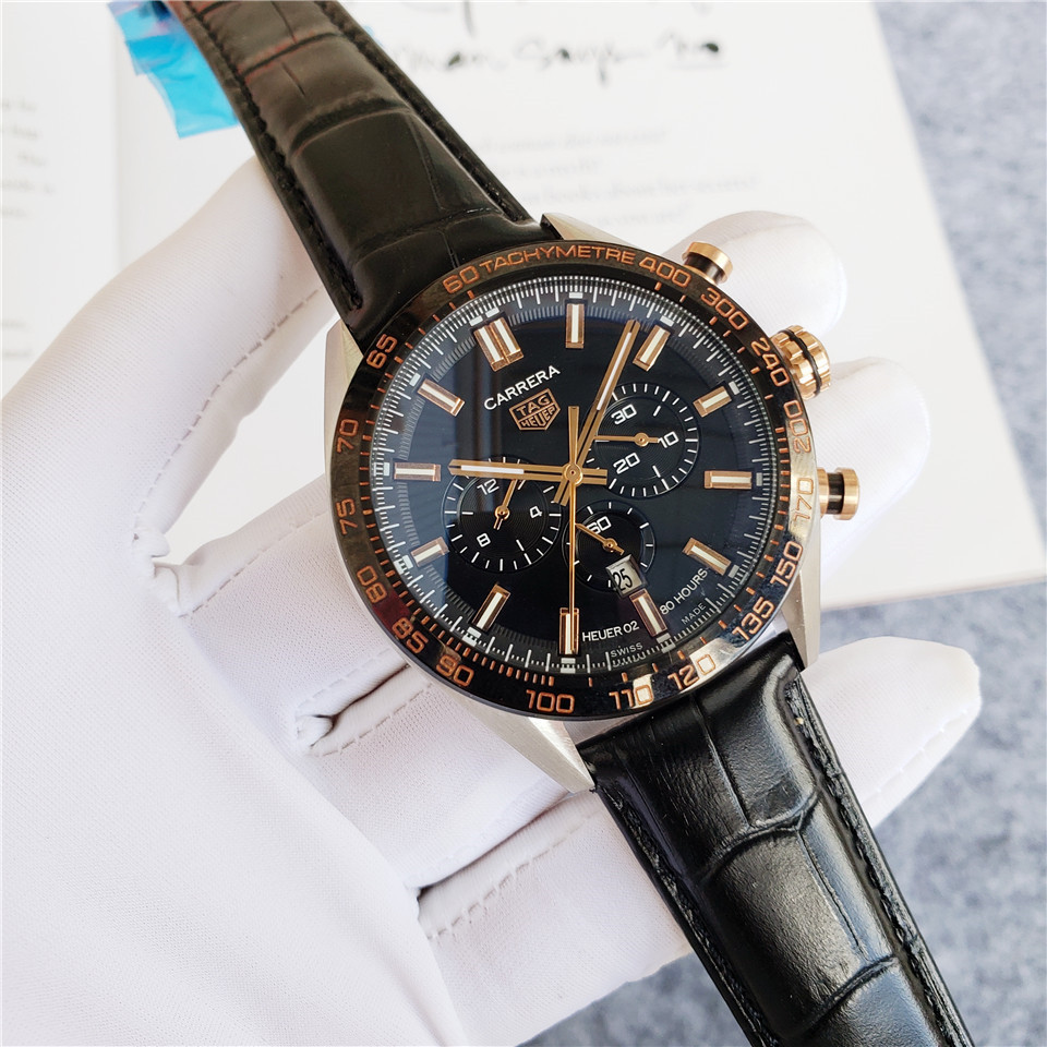 Men's Automatic Mechanical Watch 904L Stainless Steel 43mm-TAG150