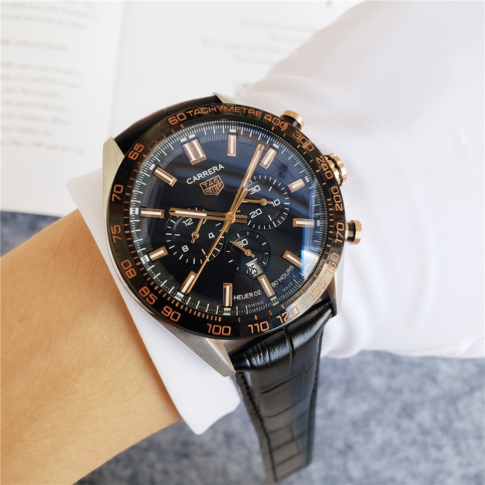 Men's Automatic Mechanical Watch 904L Stainless Steel 43mm-TAG150
