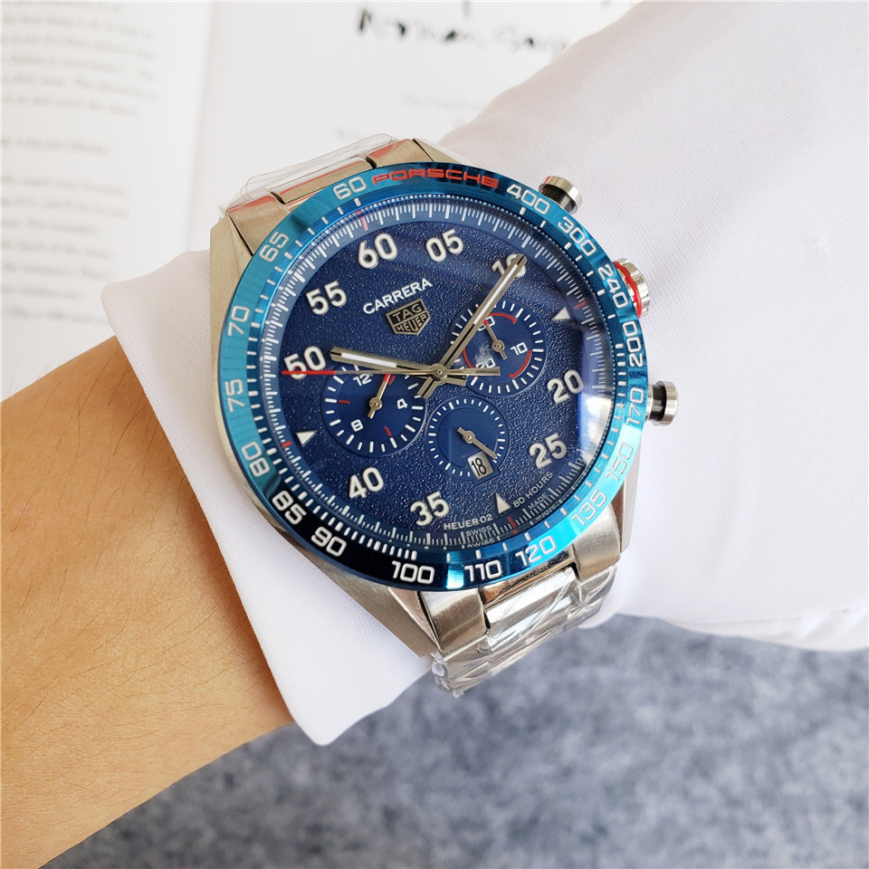 Men's Automatic Mechanical Watch 904L Stainless Steel 43mm-TAG150