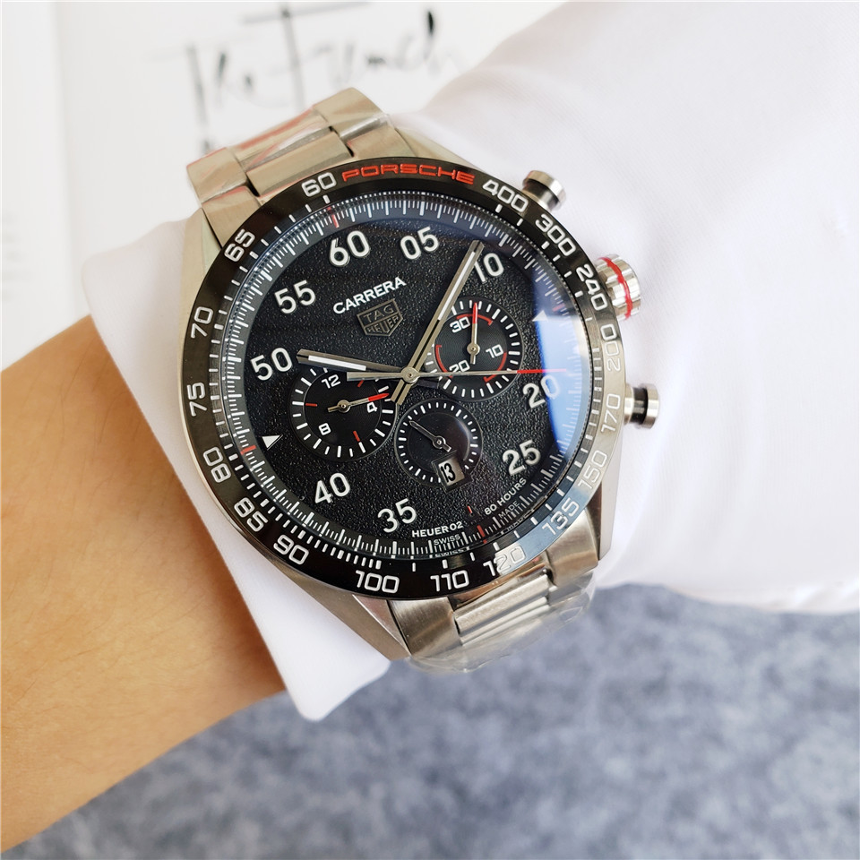 Men's Automatic Mechanical Watch 904L Stainless Steel 43mm-TAG150