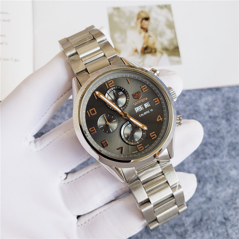 Men's Automatic Mechanical Watch 904L Stainless Steel 44mm-TAG149