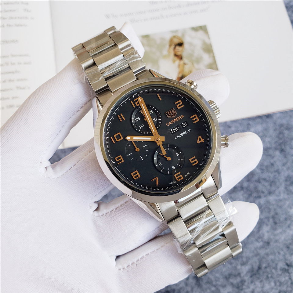 Men's Automatic Mechanical Watch 904L Stainless Steel 44mm-TAG149