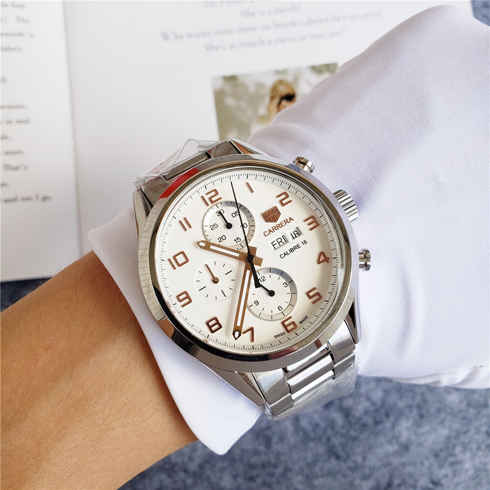 Men's Automatic Mechanical Watch 904L Stainless Steel 44mm-TAG149