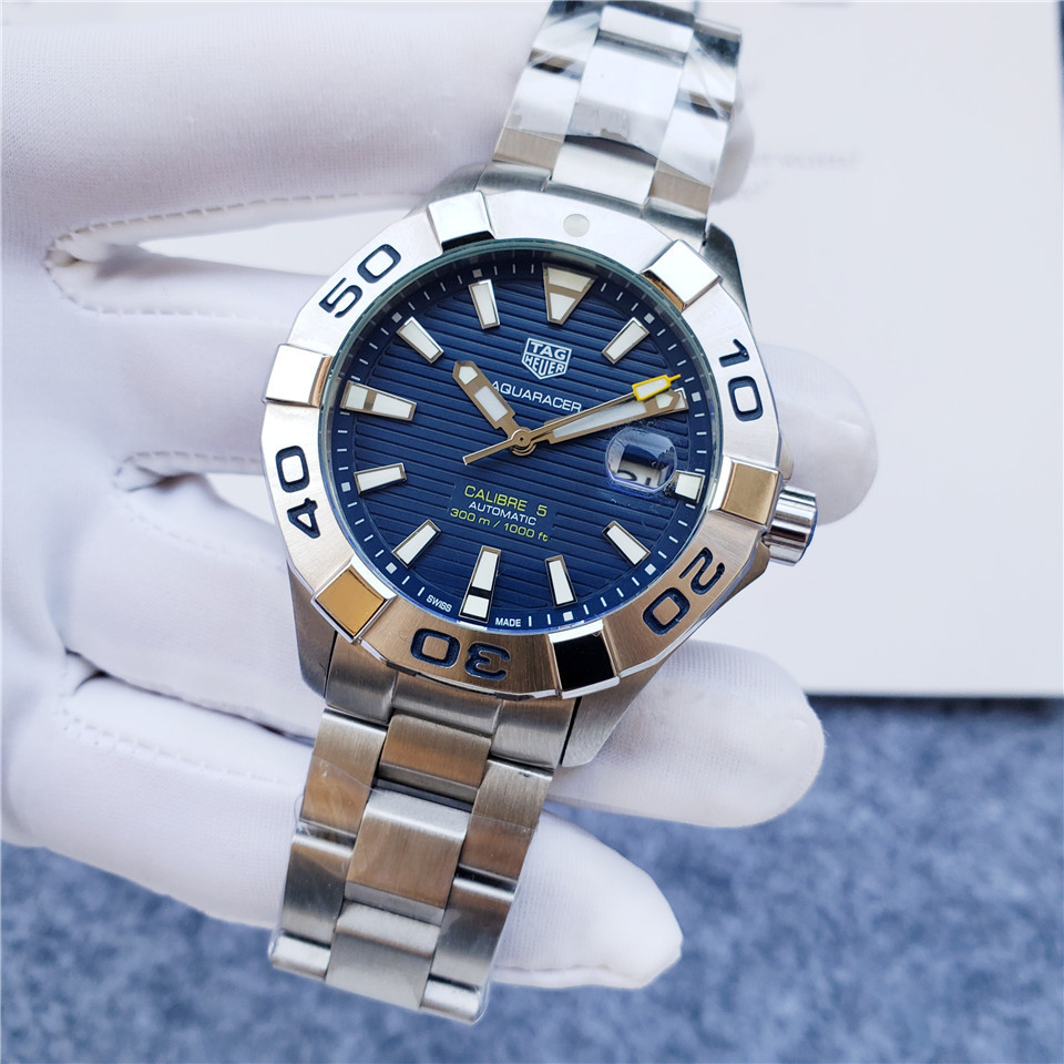 Men's Automatic Mechanical Watch 904L Stainless Steel 44mm-TAG159