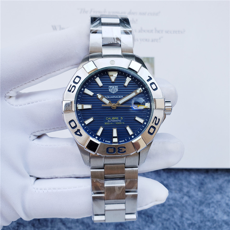 Men's Automatic Mechanical Watch 904L Stainless Steel 44mm-TAG159