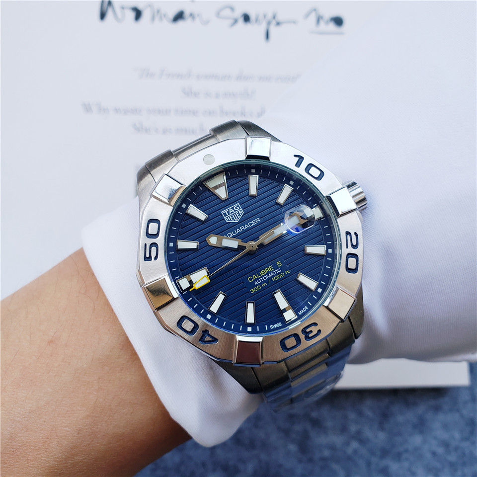 Men's Automatic Mechanical Watch 904L Stainless Steel 44mm-TAG159
