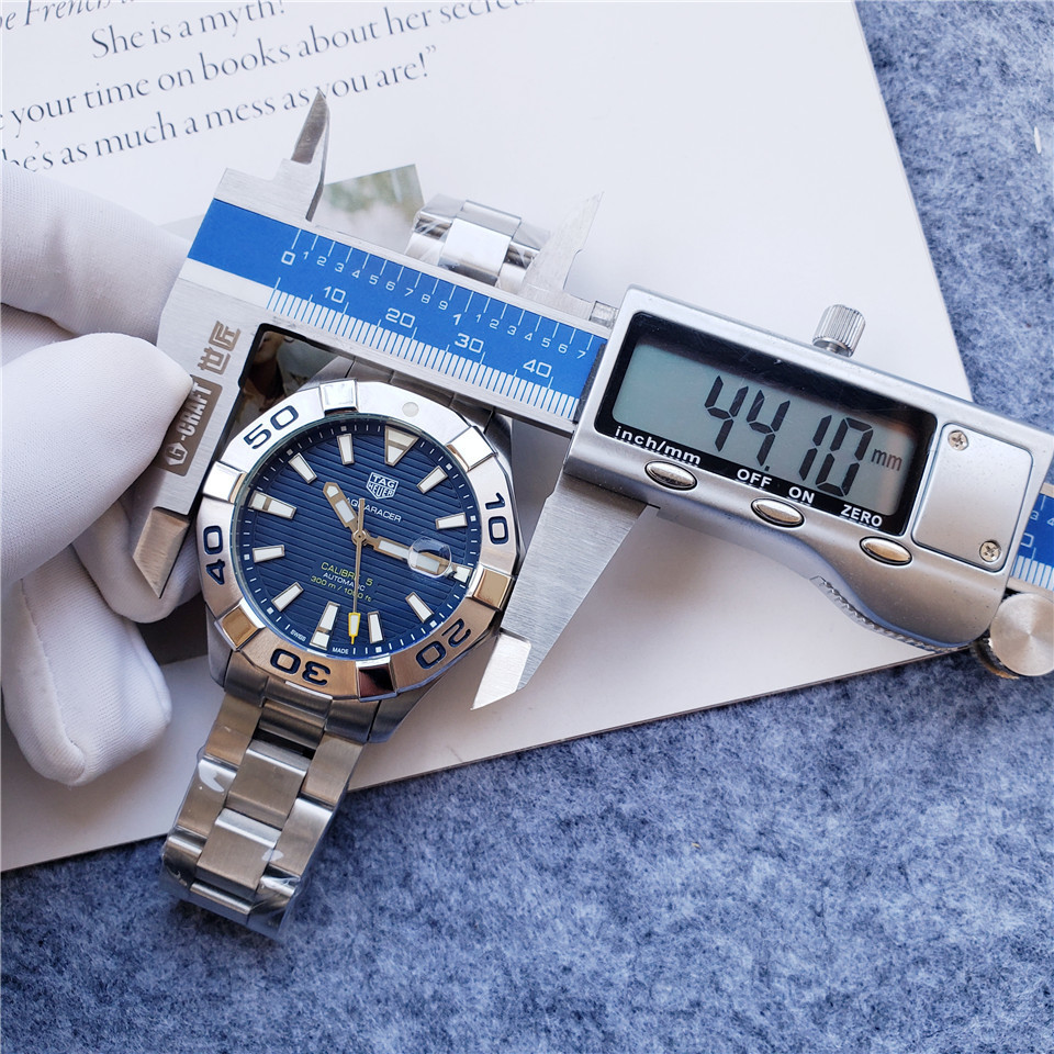 Men's Automatic Mechanical Watch 904L Stainless Steel 44mm-TAG159