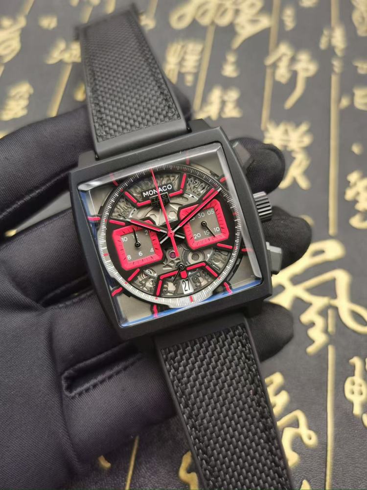 Men's Quartz Watch Chronograph 904L Stainless Steel 40mm-TAG251