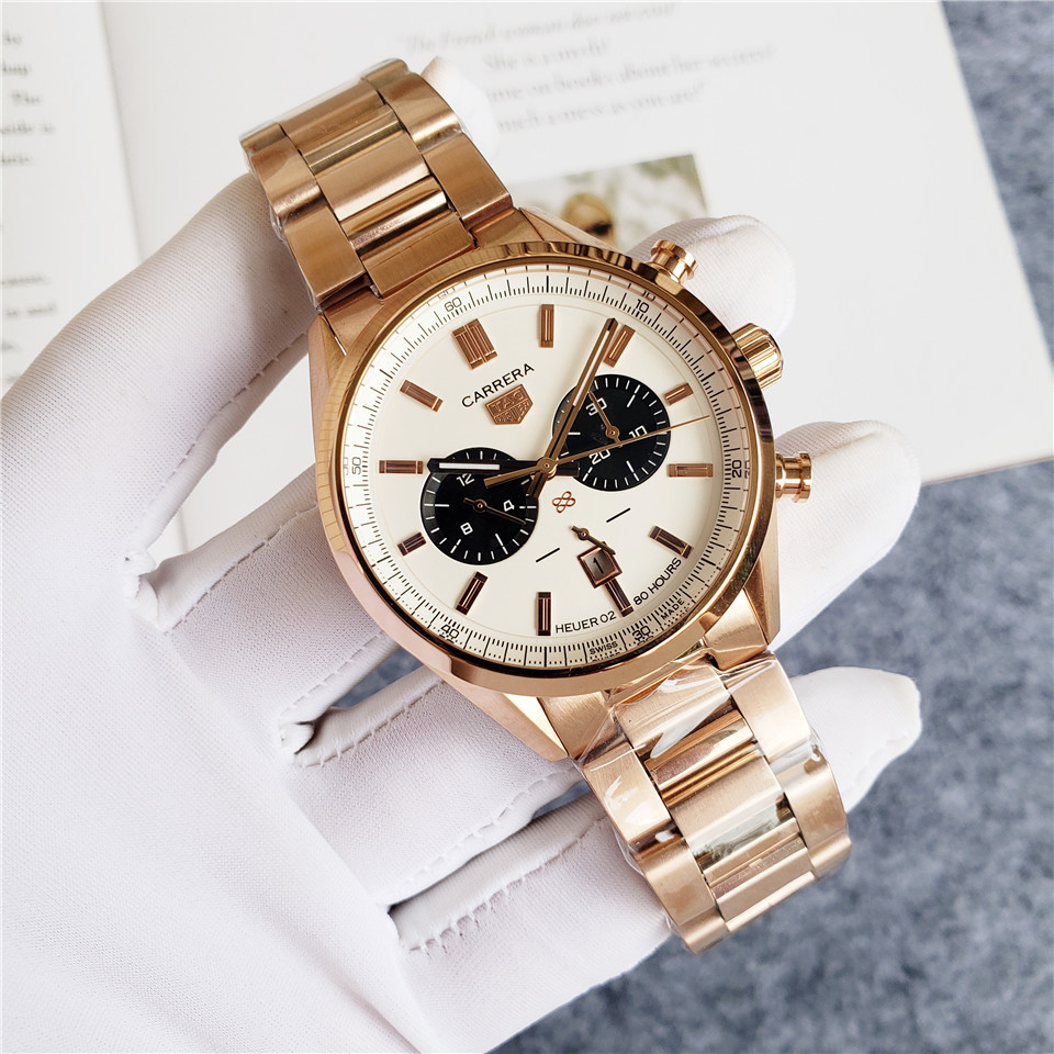 Men's Automatic Mechanical Watch 904L Stainless Steel 42mm-TAG139