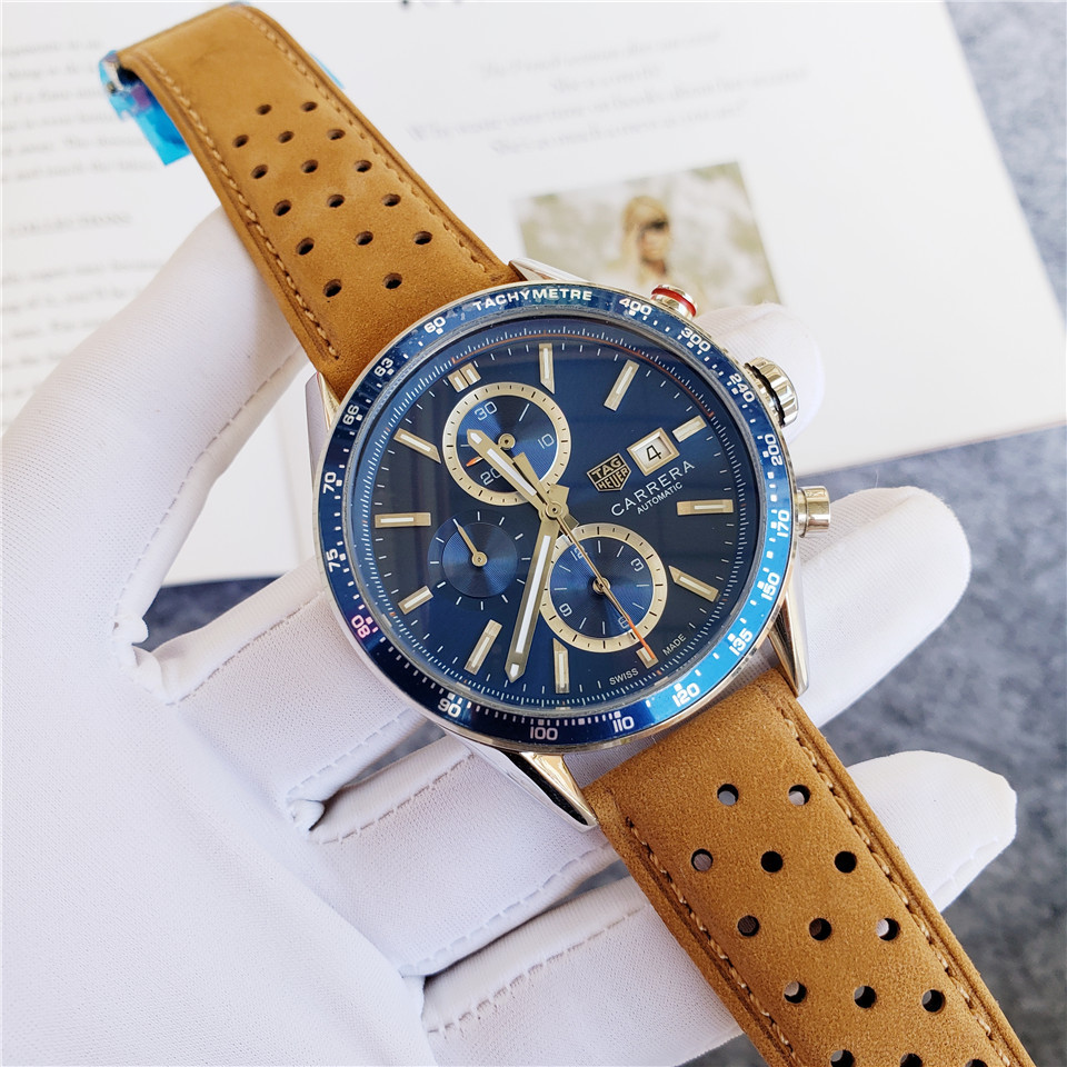 Men's Automatic Mechanical Watch 904L Stainless Steel 44mm-TAG148