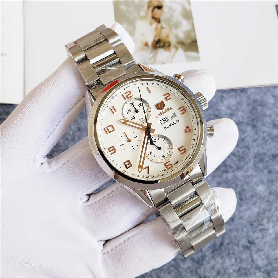 Men's Automatic Mechanical Watch 904L Stainless Steel 44mm-TAG149