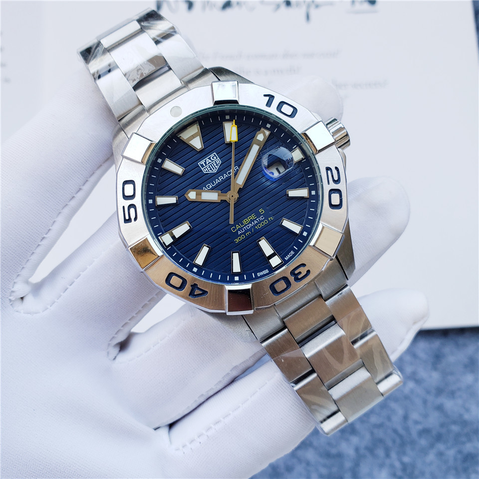Men's Automatic Mechanical Watch 904L Stainless Steel 44mm-TAG159