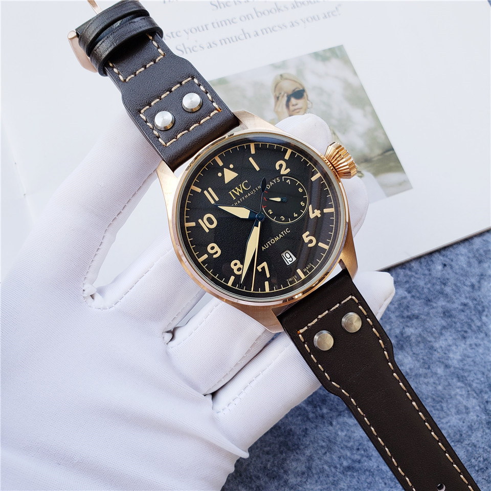 Men's Automatic Mechanical Watch 904L Stainless Steel 44mm-IC33