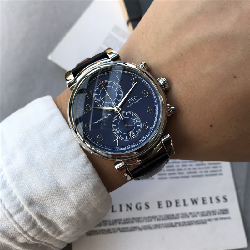 Men's Quartz Watch Chronograph 904L Stainless Steel 40mm-IC11