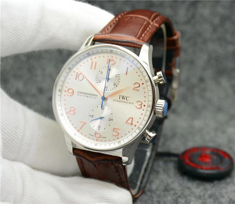Men's Quartz Watch Chronograph 904L Stainless Steel40- 44mm-IC23