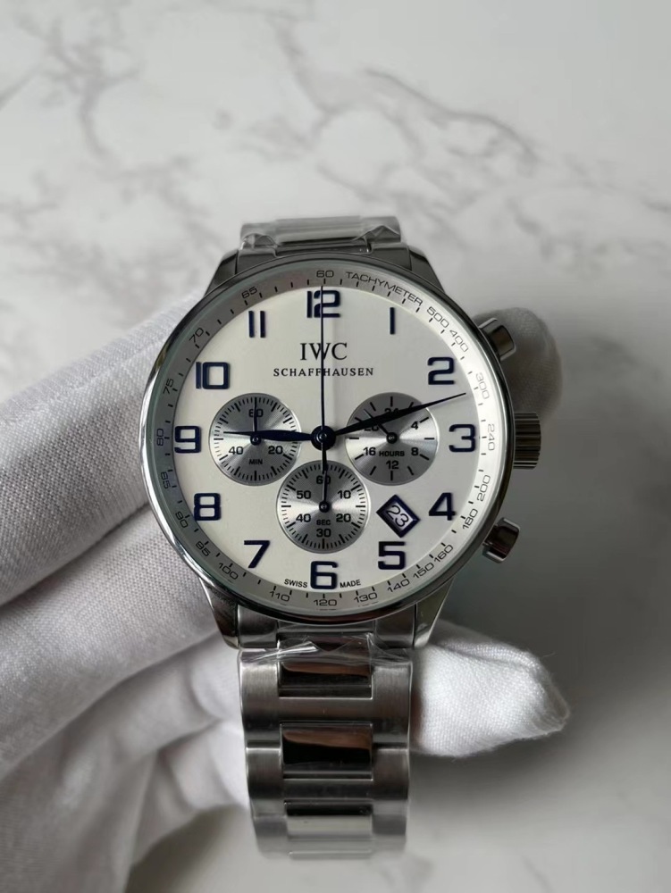 Men's Quartz Watch Chronograph 904L Stainless Steel42mm-IC42