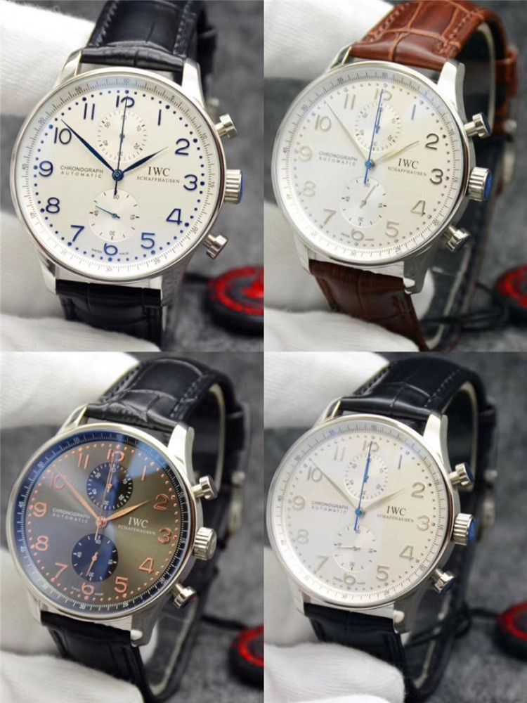 Men's Quartz Watch Chronograph 904L Stainless Steel40- 44mm-IC23