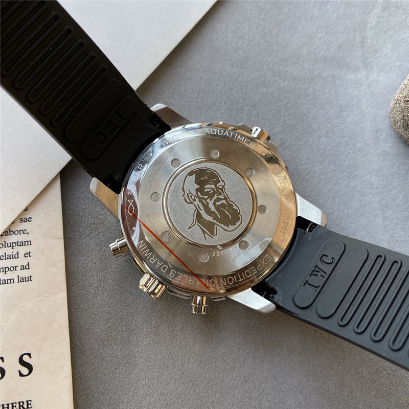 Men's Quartz Watch Chronograph 904L Stainless Steel 43mm-IC2