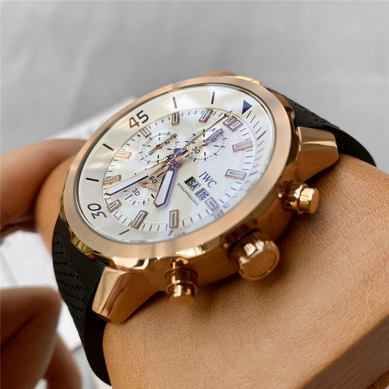 Men's Quartz Watch Chronograph 904L Stainless Steel42mm-IC38