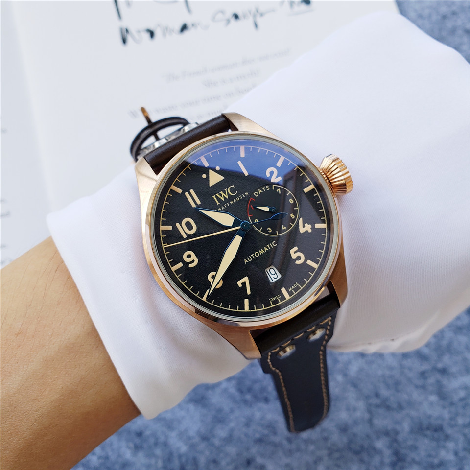 Men's Automatic Mechanical Watch 904L Stainless Steel 44mm-IC33