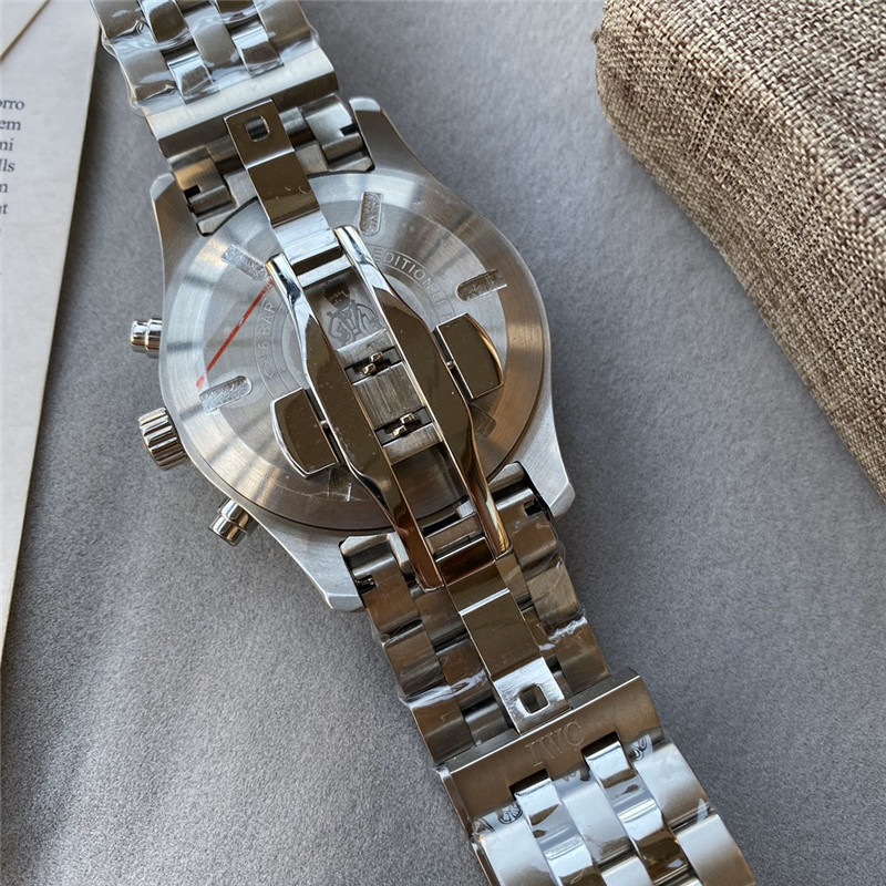 Men's Quartz Watch Chronograph 904L Stainless Steel 43mm-IC5