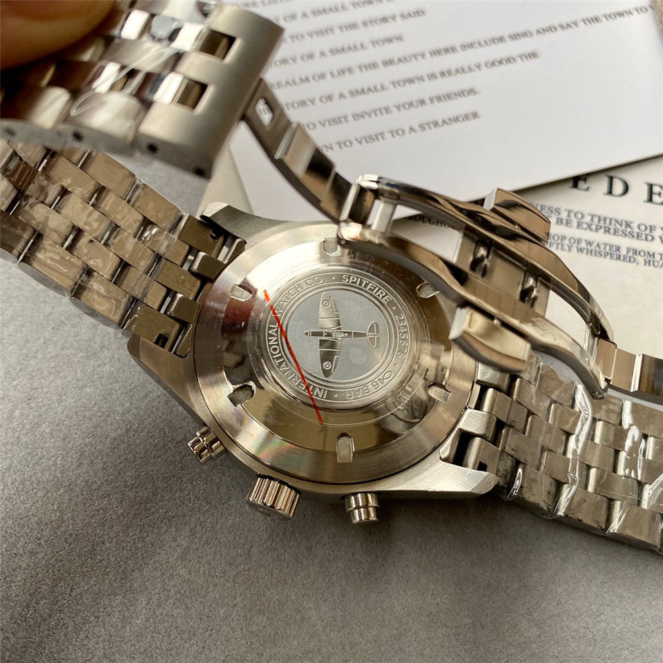 Men's Quartz Watch Chronograph 904L Stainless Steel43mm-IC35