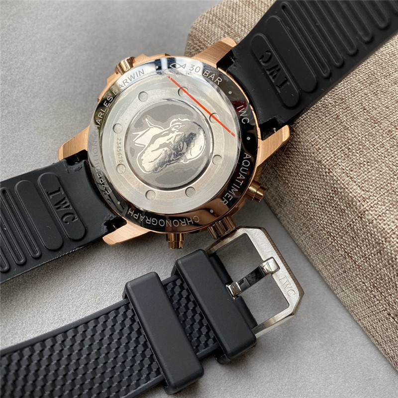 Men's Quartz Watch Chronograph 904L Stainless Steel42mm-IC37
