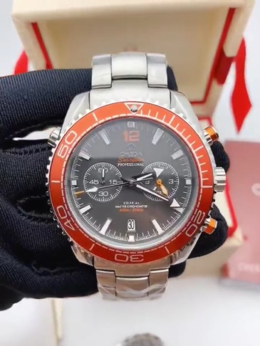 Men's Quartz Watch Chronograph 904L Stainless Steel 42mm-OG 70