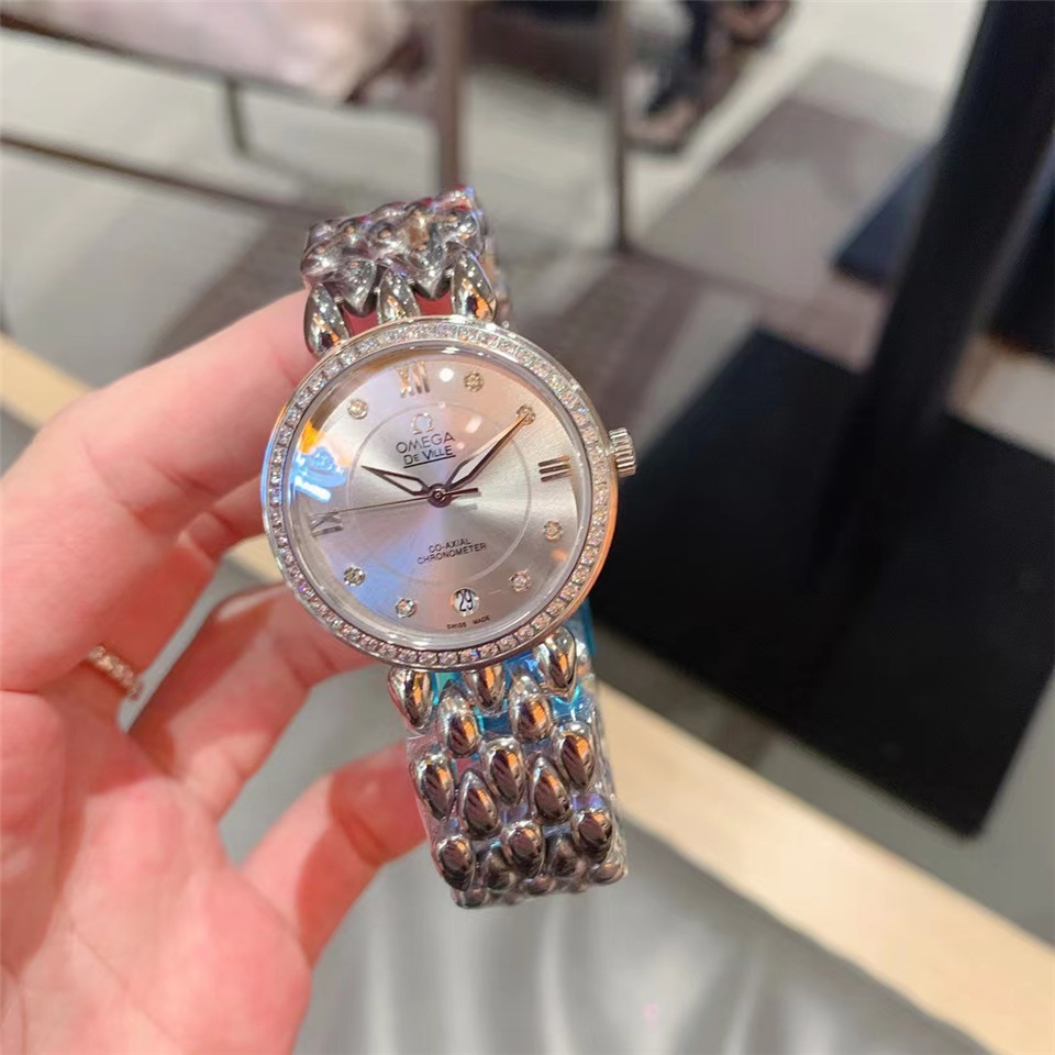 Women's Automatic Mechanical Watch 904L Stainless Steel 33 mm-OG 87
