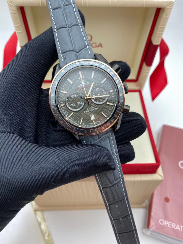 Men's Quartz Watch Chronograph 904L Stainless Steel 43mm-OG 94